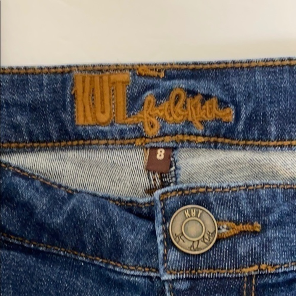 KUT from the Kloth Jeans with Holes and Distress - Picture 5 of 14